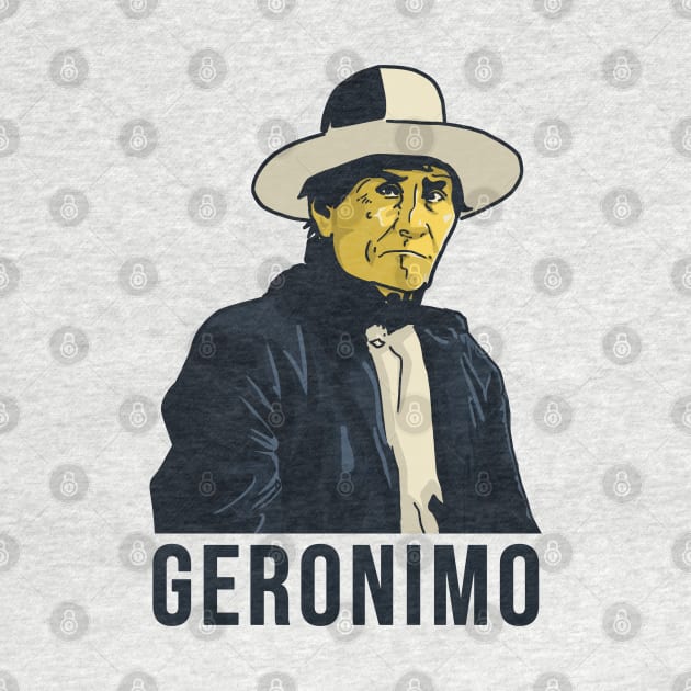 Geronimo Native American Vector Art 2 by Eyanosa